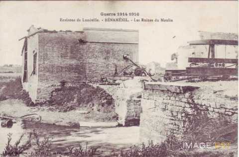 Moulin en ruines (Bénaménil)